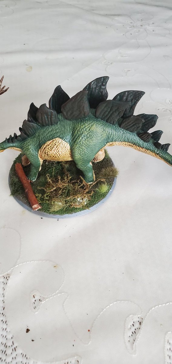 CloneaSaurusMG's tweet photo. Basing has to dry and then it's ready for photos! https://t.co/8kkvJodosM
