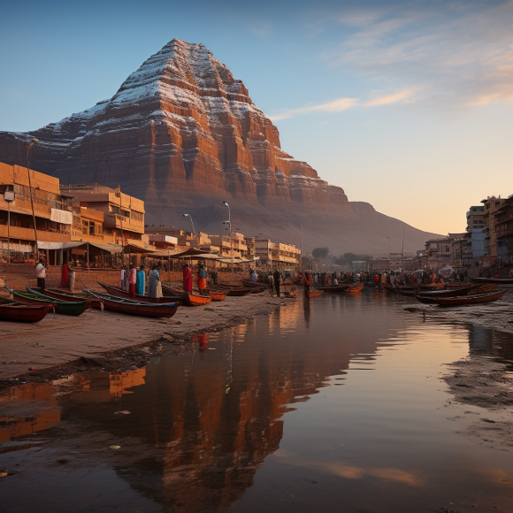 manibedag's tweet photo. Blending Varanasi Around Mount Kailash!
#GenerativeAI #AIArtistCommunity #AIArtwork #midjourney #midjourneyV52 #aiartistsindia #Bengaluru #aitech #OpenAI #dalle #aifashion #Hinduism #Holy_Scriptures #MountKailash https://t.co/AP2wdVkVja