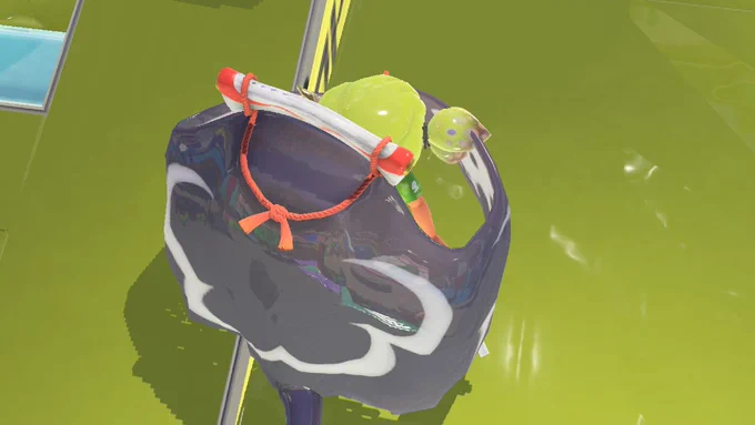半夜不睡覺在研究如何跟amiibo貼貼 マンタローかわええ ... #splatoon3