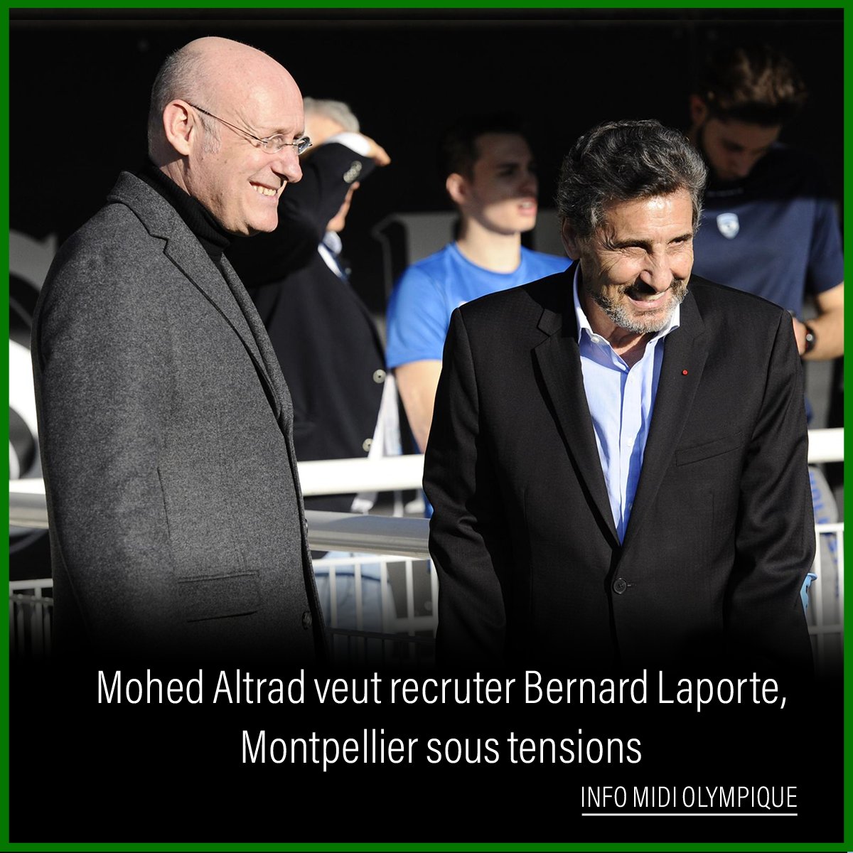 Information Midi Olympique 🚨Avec sa nouvelle défaite à Perpignan le MHR est dernier du Top 14. Dans l’Hérault, la greffe Cockerill ne prend pas et le président Altrad ouvre une nouvelle piste. Comme souvent, elle mène à Bernard Laporte... 
Plus d'infos ⬇️
shorturl.at/pIZ68