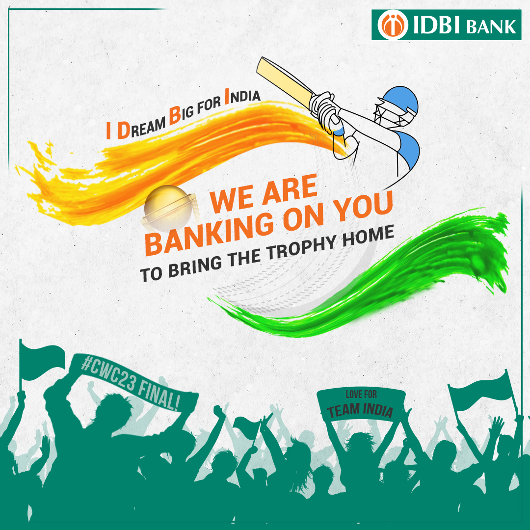 Best Wishes to Team India for the ICC Men's Cricket World Cup 2023 final!
Let's bring the trophy home!

#CWC23 #Teamindia #CricketFinals