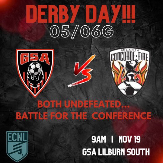 AnnaGessner's tweet photo. Big game tomorrow! Let’s Go GSA! ⚽️ https://t.co/ZEVcPkdhkz