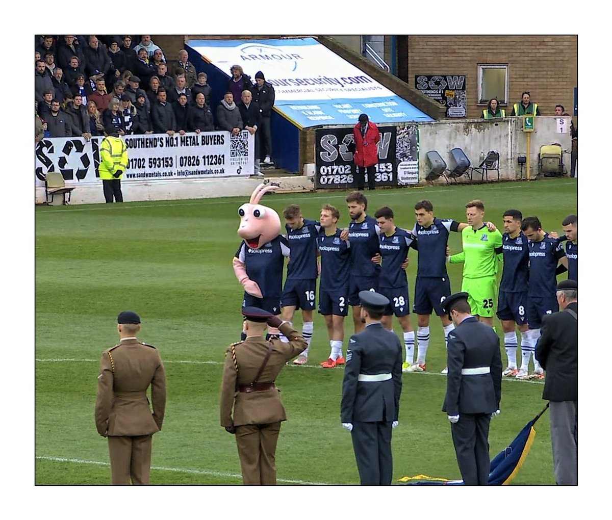 MascotSilence's tweet image. Southend United’s Sammy the Shrimp