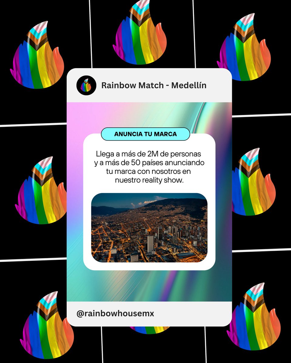 rainbowhousemx's tweet photo. Estamos a pocos días de irnos a grabar a #Medellín, recuerda que nos ven en #Mexico #USA #Colombia #España y muchos más. 

Anuncia tu marca con nosotros. 😘 ¡RT Plis! https://t.co/KPGrMFEamm