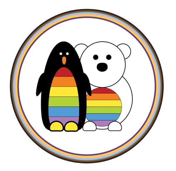 🏳️‍🌈🇦🇶 Happy #PolarPrideDay! Un enorme agradecimiento a los miembros de la comunidad LGBTQ+ que, mediante su contribución científica, desempeñan un papel esencial en la preservación de la #Antártida. 
#PolarPride