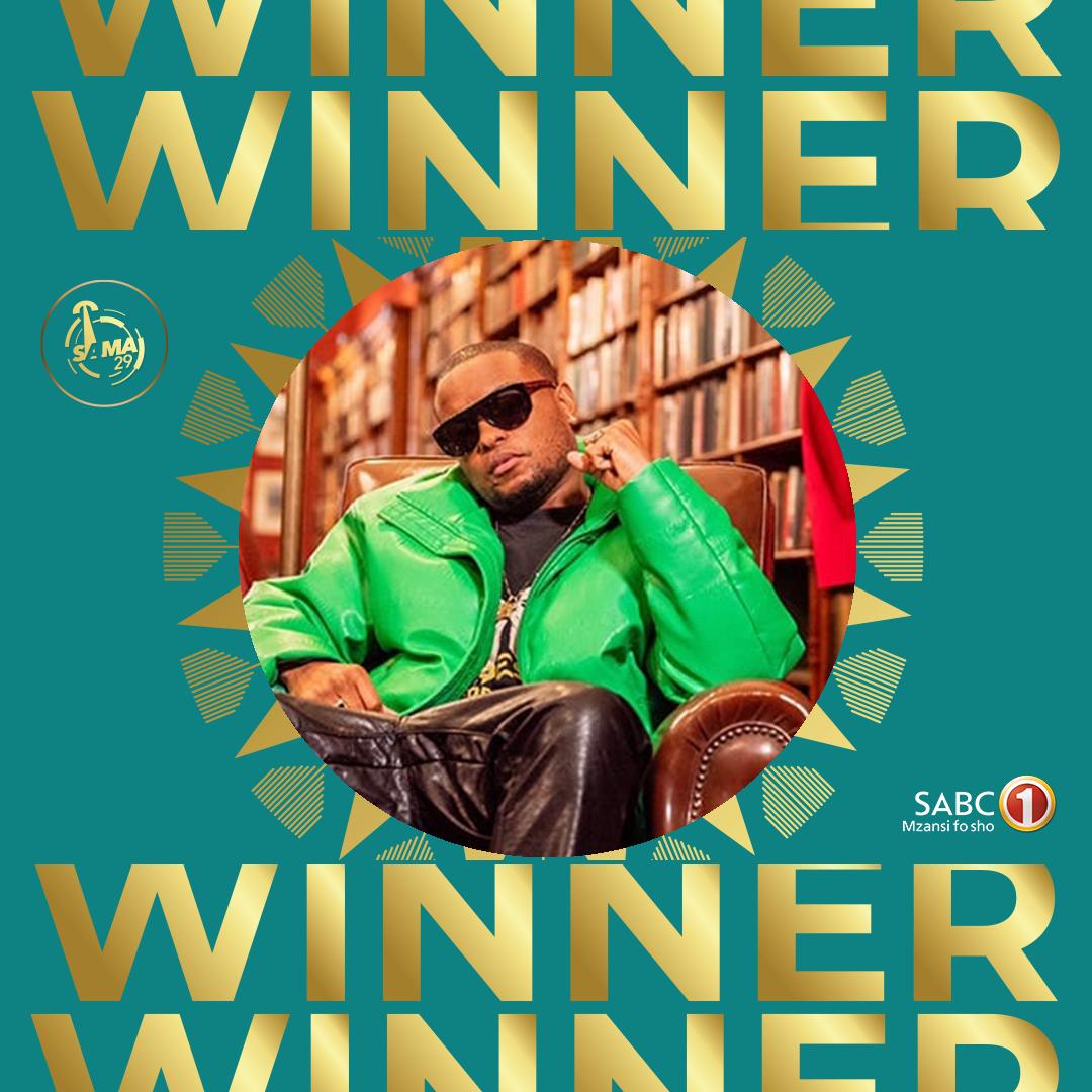 Official_SABC1's tweet photo. The winner of the Most Streamed Song of the Year goes to @MrCashtime for Sete.

Congratulations!!!

#SABC1siON #SAMA29 https://t.co/5JMMIBl1To
