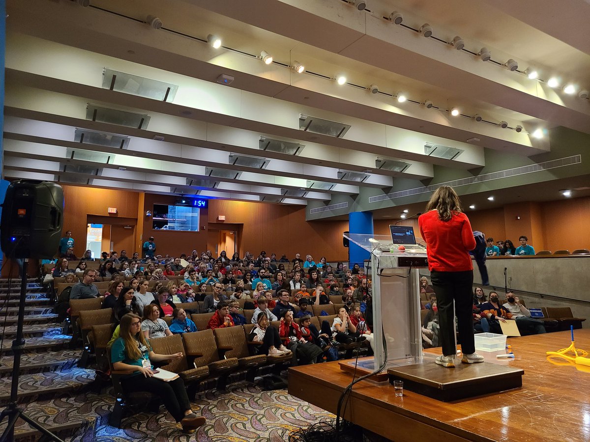 Fantastic keynote on <a href="/NASA/">NASA</a> Artemis missions by @katiejo_run at the 2023 Young Astronaut Day! #YoungAstroDay <a href="/YoungAstroDay/">YAD</a> <a href="/AIAANorthernOH/">AIAA Northern Ohio</a> <a href="/AIAA/">AIAA</a>