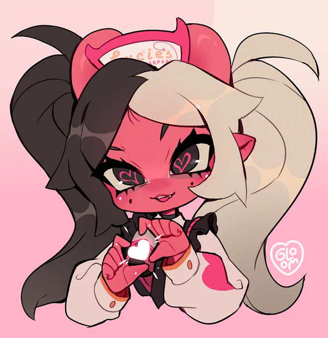drew a small gwomie to spice up my twitch about banners 