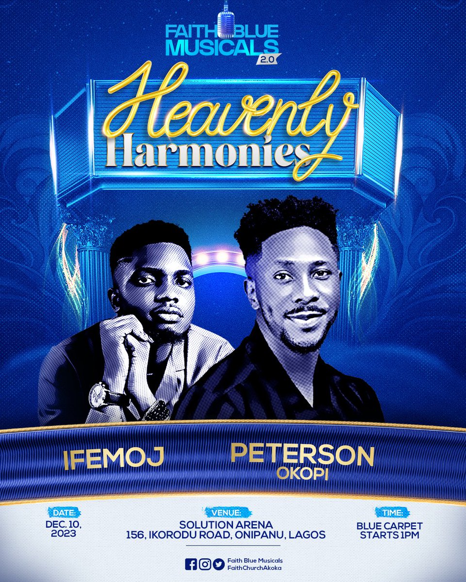 thebluemusicals's tweet photo. Unveiling two extraordinary guest artists in our lineup for Faith Blue Musicals! 

How many of us guessed correctly? 🤔 

Registration is compulsory. 
Don't miss out! https://t.co/q7lBZooXbu🎶

#HeavenlyHarmonies 
#FBM2 
#FBM23 
#FaithBlueMusicals 
#DLconversations https://t.co/yMhDFFAZAp
