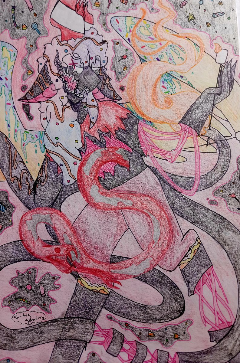 LeKdog2's tweet photo. HE'S MY SON!!! CANDY GORE BBH, RAAAHHHHHHH!!!
@BadBoyHalo 
@SaintsofGames 
#art #drawing #badboyhalo #bbh #badboyhalofanart #bbhfanart #fanart #au #candygore https://t.co/RIMXuO5NqR