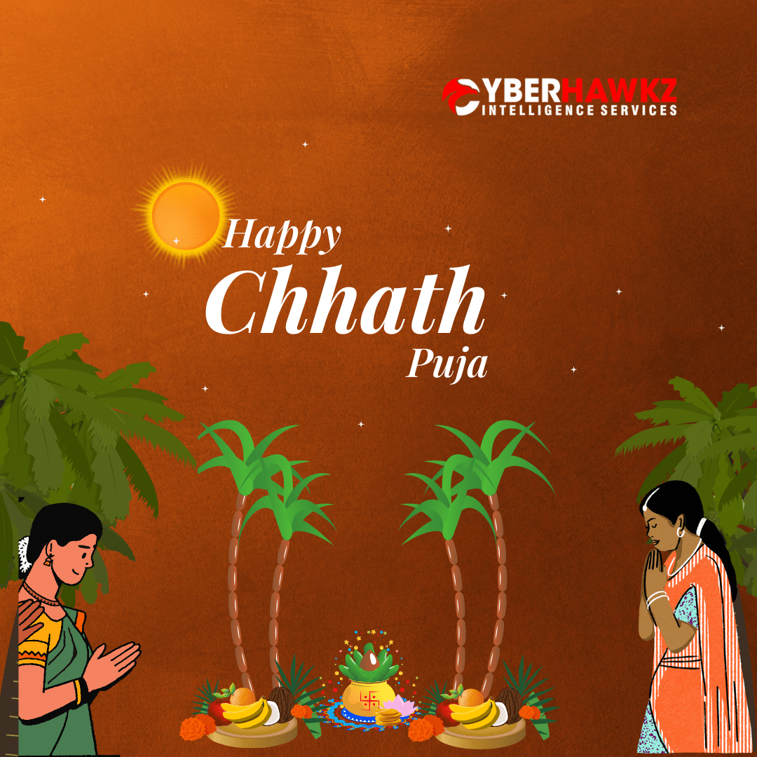CyberHawkz's tweet photo. Wishing you a Chhath Puja filled with joy, prosperity, and cyber serenity! 

May your digital world shine as bright as the Sun🌞 .

Stay secure, stay blessed! https://t.co/ahSm0YqK7F
