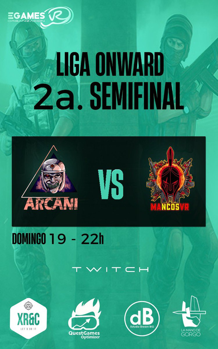 ❇️Recordad que mañana tenemos encuentro para saber quien es el rival que tendrá <a href="/PhantomsVRTeam/">Phantoms Esports 👻</a> en la gran final de la temporada 3 en la Liga Onward VR

❇️Domingo 19/11/23 a las 22h en nuestro canal de twitch
📺twitch.tv/egamesvr

⁉️TE LO VAS A PERDER ⁉️