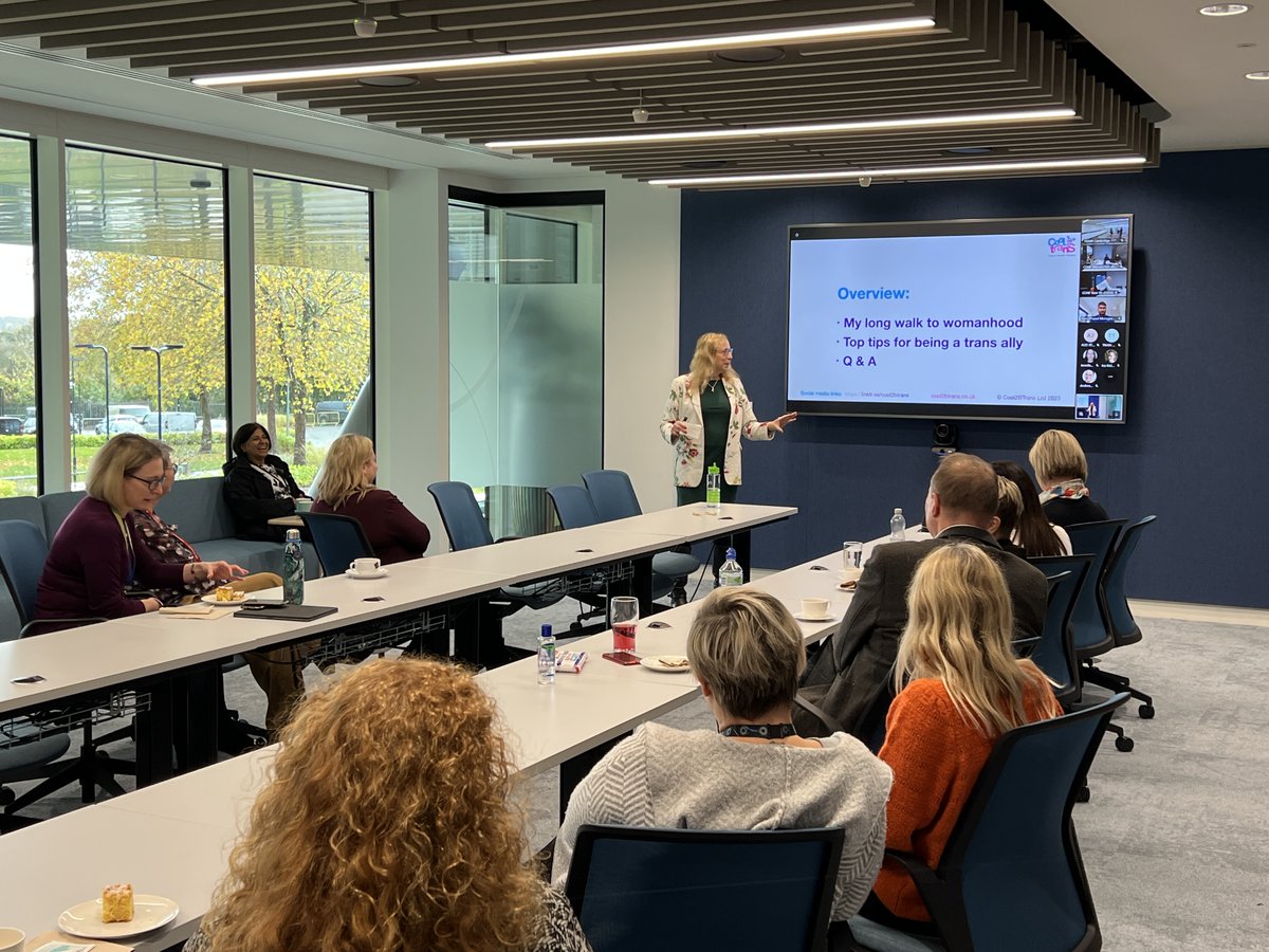 As part of Trans Awareness Week, I delivered my 'What's it like to be transgender and how can I support those who are?' session to a global audience for leading biotechnology company Biogen. 

#TransAwarenessWeek #transawareness #transawarenessweek2023