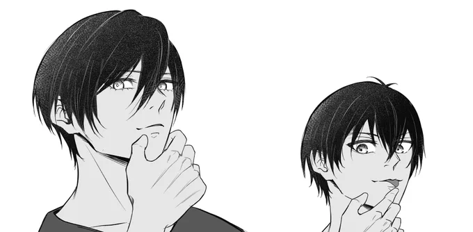 最近41の👀が思うように描けない〜〜 