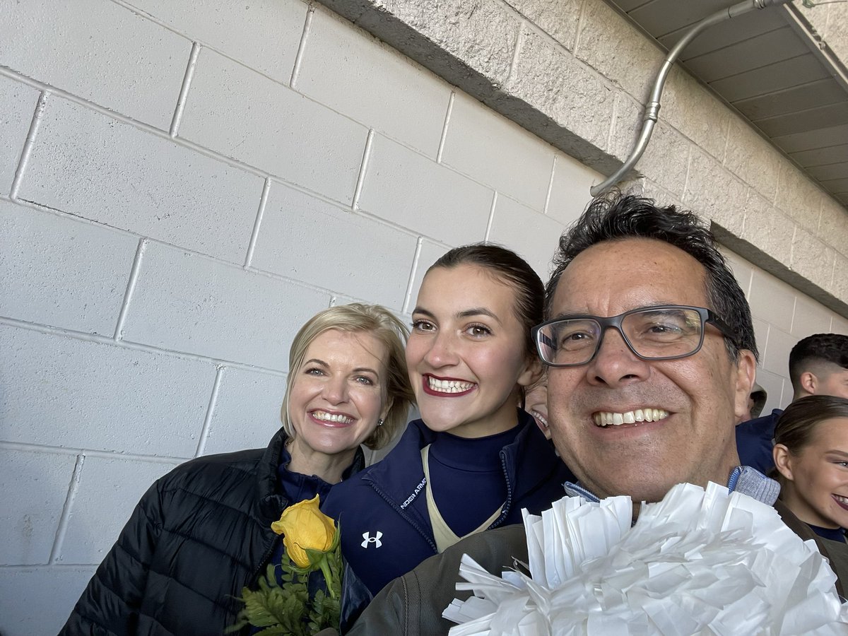 Super proud of our Olivia! 4 years Navy Cheer (now XO for all Spirit teams), Director, USNA Foreign Affairs Conference, Chinese major/linguist, &amp; future SWO officer! #GoNavy