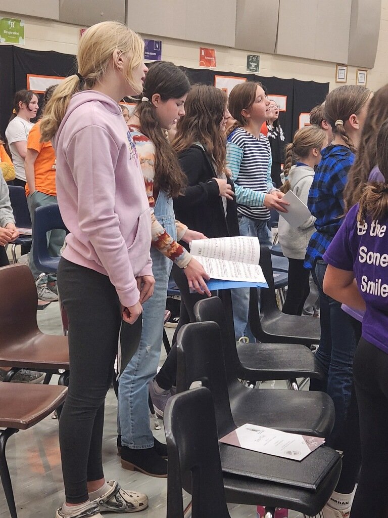 Ccr3Music's tweet photo. Rehearsals are going great for these @CCMSTigers!🎵 @PlattsburgTiger https://t.co/JSmPMOOpmF