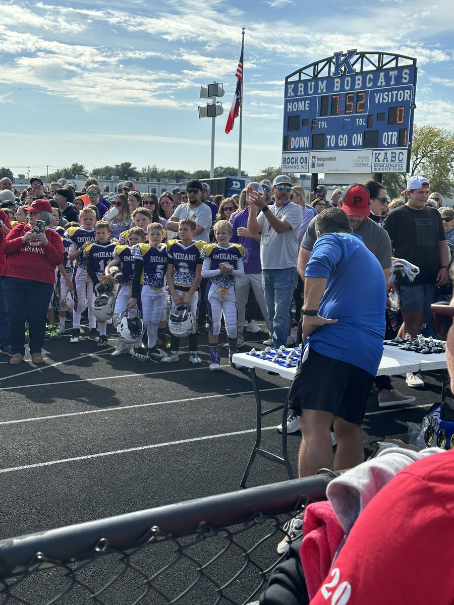 CoachChadRogers's tweet photo. Congratulations to Sanger 3rd grade on winning the Super Bowl Championship. #tribe #sangerfb #itsbuilding https://t.co/o8z0FNX7MQ