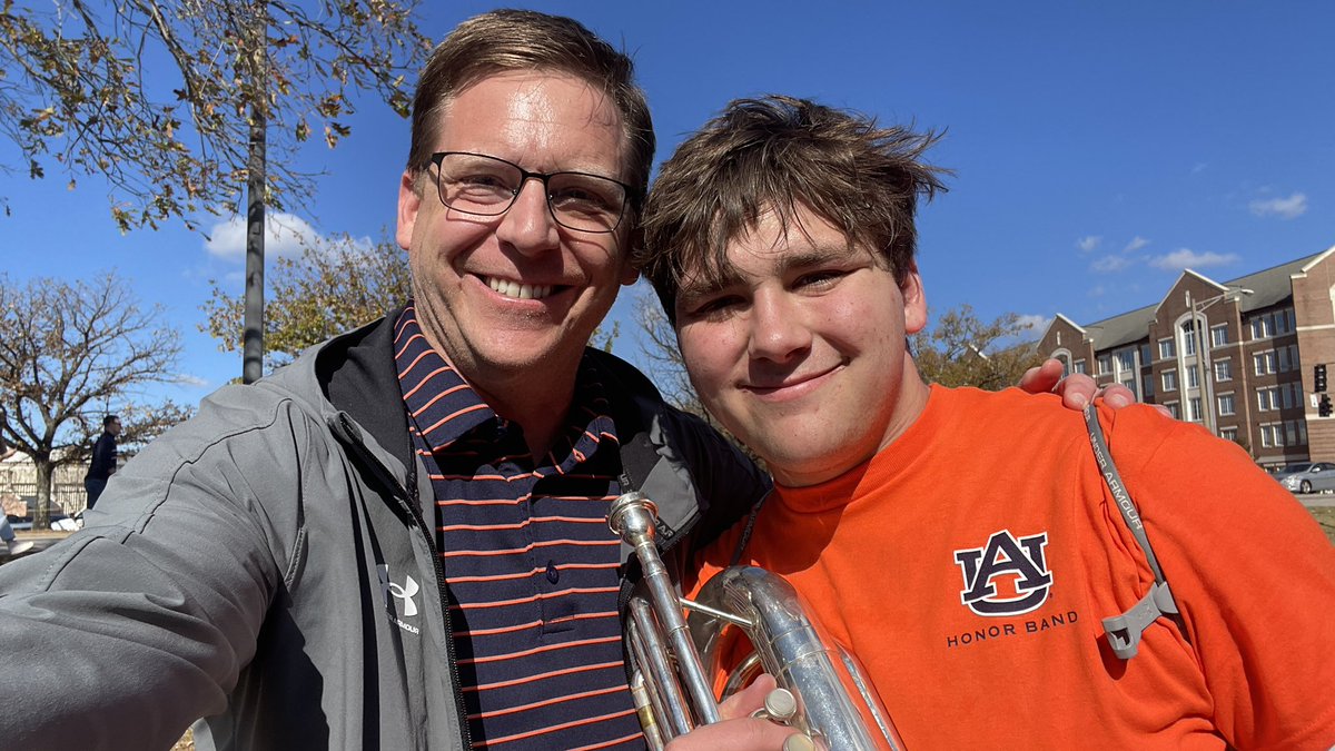 AUMB Marching Honor Band today!
#WarEagle
