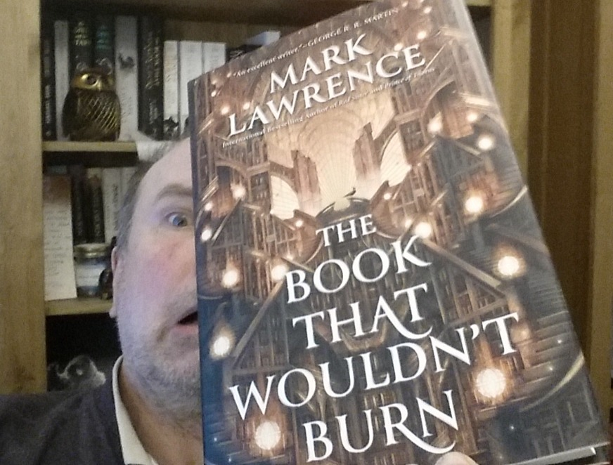 Mark__Lawrence's tweet photo. A Goodreads giveaway of print copies of THE BOOK THAT WOULDN'T BURN!

Just click and you're in.

US only - run by my US publisher.

(L1nk in comments) https://t.co/jRI7wzF6Fm