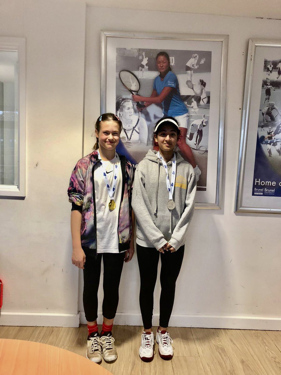 sunilumer's tweet photo. Runner up in 14&amp;Under event at Brunel University London. Some tough loses in the finals lately but we will keep on trying and hopefully cross that final hurdle in the future. @Portsmouthhigh @HantsIOWTennis #tennis #britishtennis https://t.co/KKGUdQimnO