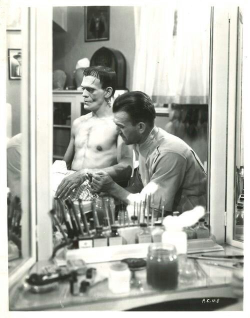 BobaFettANHSE's tweet photo. #boriskarloff and #jackpierce 🎥 https://t.co/FbrTfGWwXO