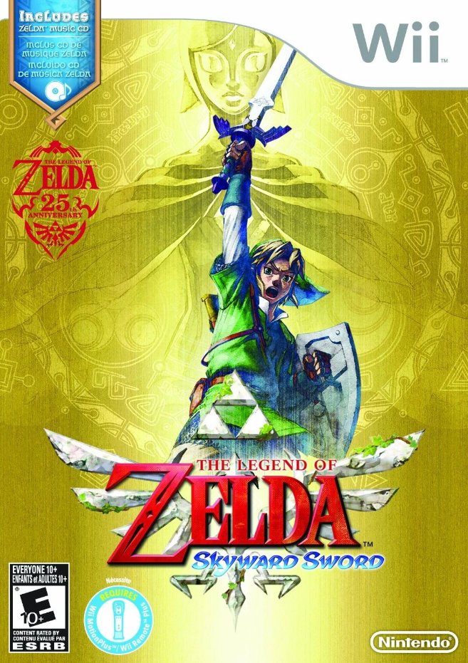 ZeldaUniverse's tweet photo. The Legend of Zelda: Skyward Sword was released on this day, 12 years ago, on the Nintendo Wii. (November 20, 2011) https://t.co/rCqiw1t03E