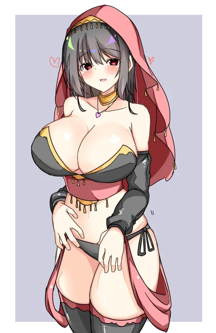 黒髪の踊り子 