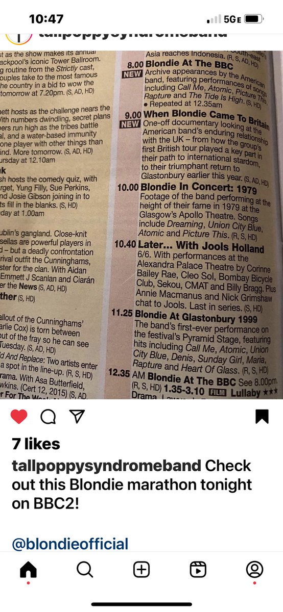 Clem Burke tweet media