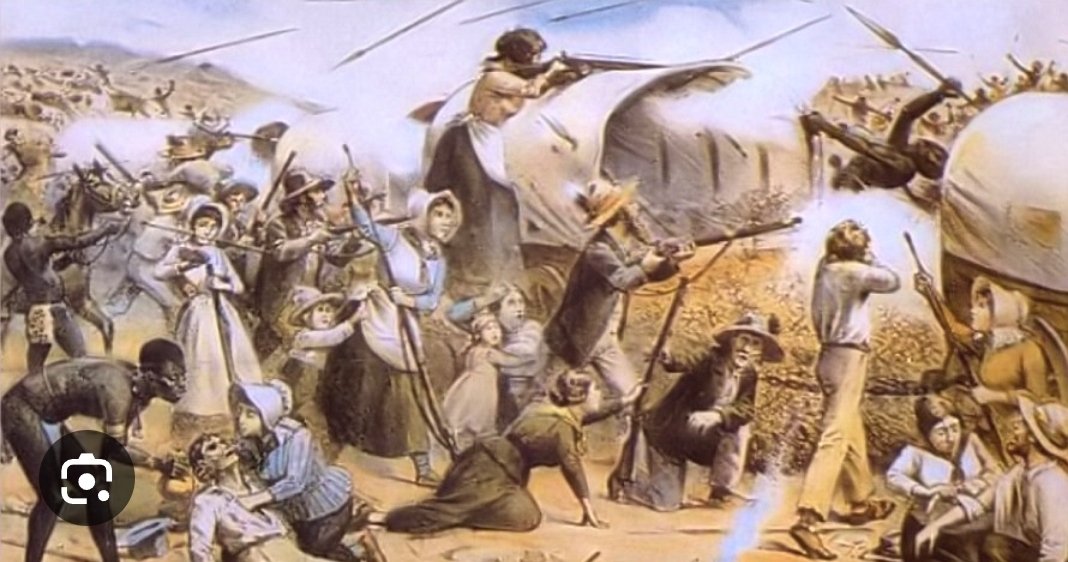 In August 1836 , a Boer family led by old Barend Liebenberg, trekking from the Cape entered King Mzilikazis territory in present day Free State, despite being warned by Stephabus Erasmus whose family had been wiped out by the Matabele. The Libenbergs too were attacked &amp; wiped out