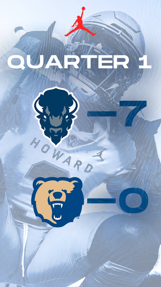 HUBISONFOOTBALL's tweet photo. 1ST QUARTER @ Greene Stadium‼️

BISON- 7
BEARS- 0

#STMDT #CompetitiveExcellence #HUBisonFootball #BleedBlue #WinAndWereIn https://t.co/ZFpUUR7Iy4