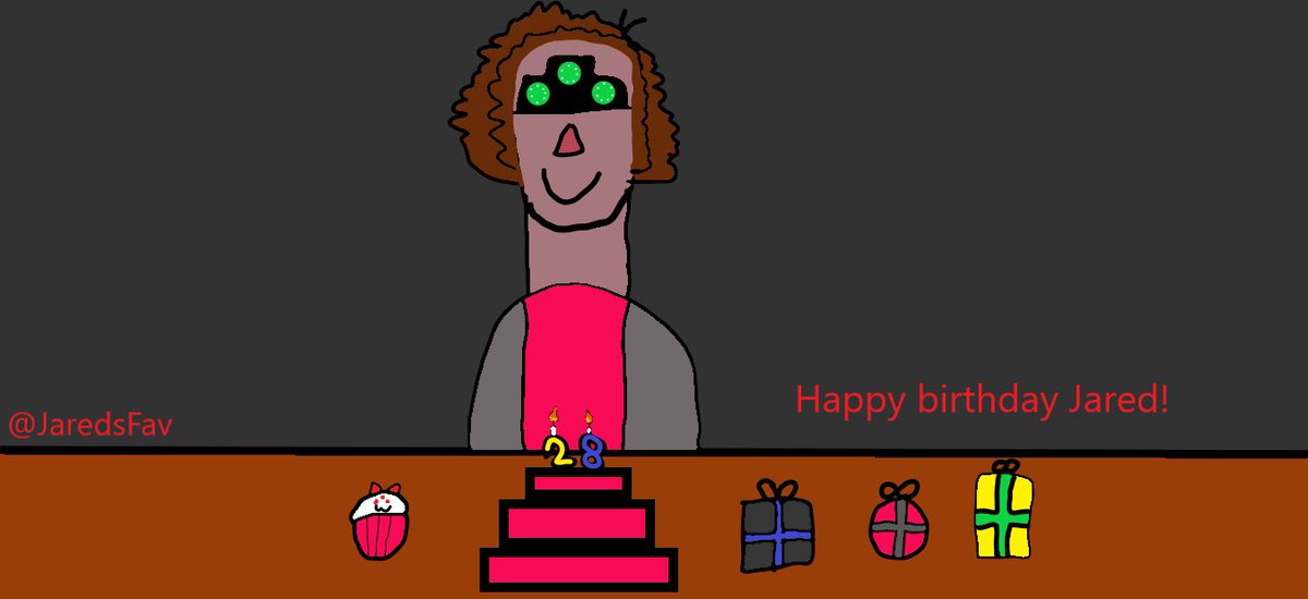 IreallyloveTOT's tweet photo. #DFTM3 #JaredWarrenheim #IslandOfYourFears It's finally Jared's birthday so you have special arts for him (And i love him so such) https://t.co/4tgfE0jTts