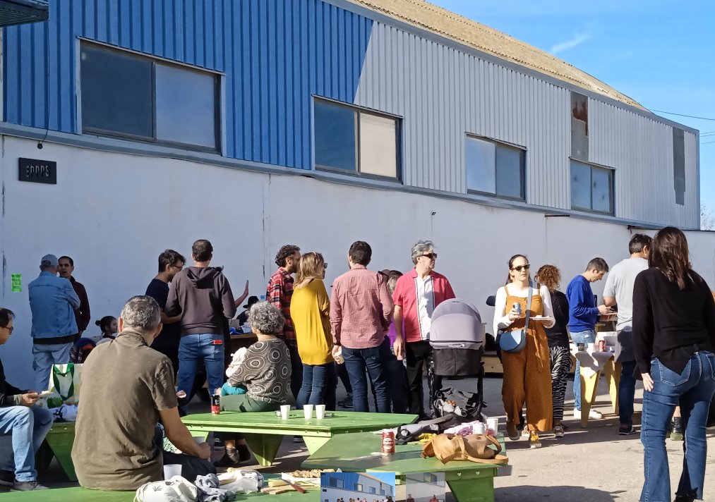 JavierIbanyez's tweet photo. Un placer celebrar el primer aniversario del #EPPPS en compañía de un montón de gentes bonitas!

No era #networking, era una #fiesta 😋

#Espacio
#Prototipado
#Producción
#Proyectos
#Sostenibles

ℹ️ https://t.co/lLrN234Y8I https://t.co/FLSK2WOhDv