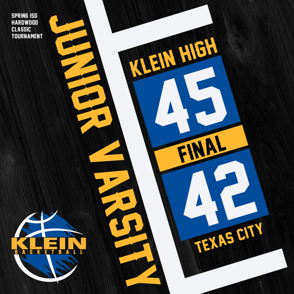 kleinbearkatsbb's tweet photo. And another one!
Excellent work JV.
#jrvarsitybasketball #kleinhighschool #kleinisd #basketballtime #bball #hoops #basketball #loveofthegame #basketballislife #GottaGetBuckets #basketballtime #scoringsession #fillingupthenet #bball #hoops #takingoverthegame #loveofthegame https://t.co/f19a59CWyJ