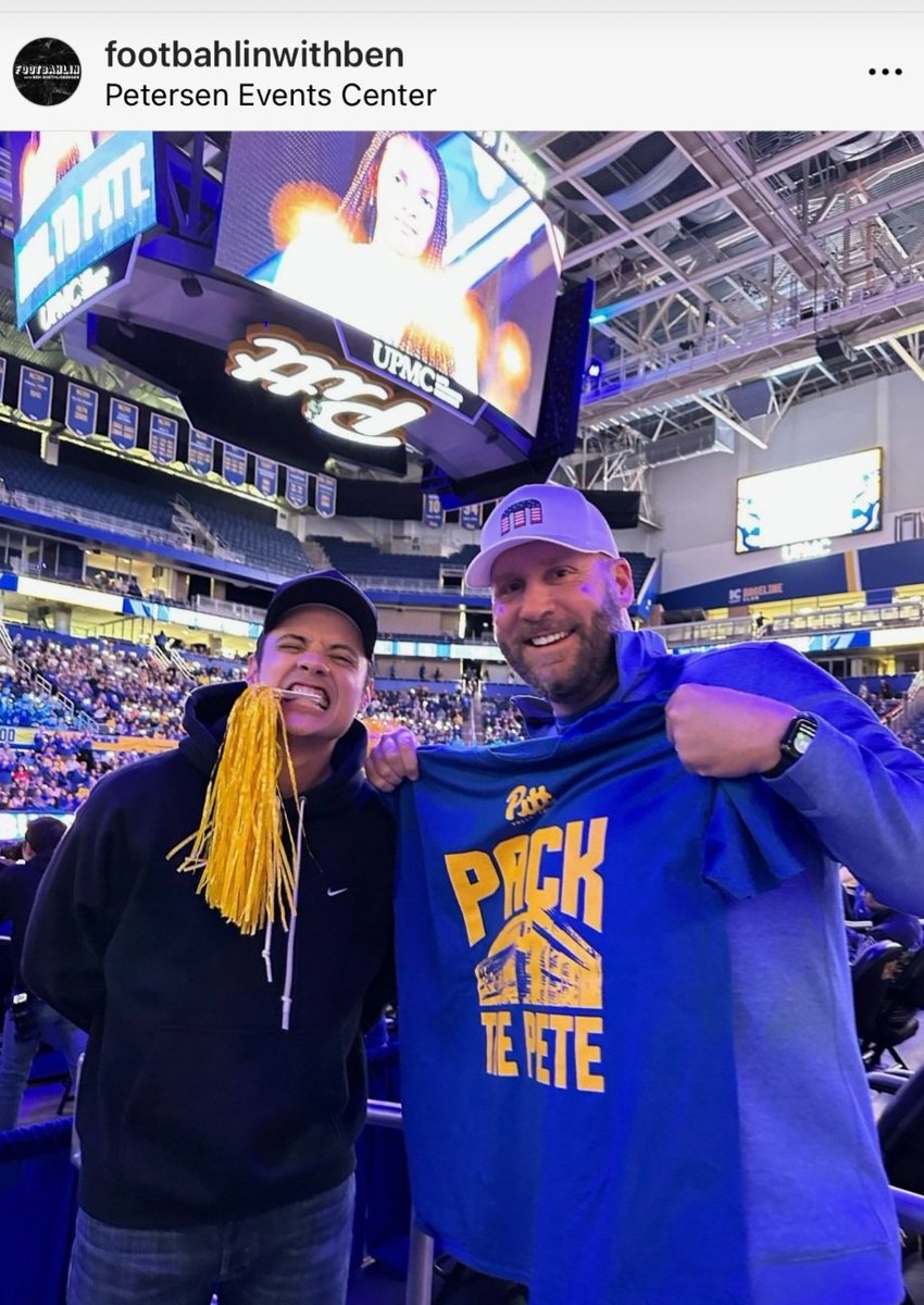 _BigBen7's tweet photo. Pack the Pete! #H2P @Pitt_VB https://t.co/HvvtFxmNcL