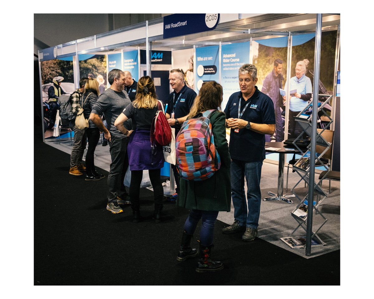 The <a href="/IAMRoadSmart/">IAM RoadSmart</a> team <a href="/ShaunCronin841/">Shaun Cronin</a> are live <a href="/motorcyclelive/">MCL</a> to answer all your advanced riding &amp; driving queries. We have a 15% discount ready for all advanced courses bought at the show.