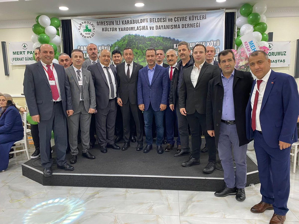 Giresun İli Karabulduk Beldesi ve Çevre Köyleri Kültür ve Dayanışma Derneğimizin düzenlemiş olduğu dayanışma gecesine yönetim kurulu üyelerimiz ile katılım sağladık.

Dernek Başkanımız Aydın Kahraman ve ekibine nazik davetleri için teşekkür ederim.

<a href="/erkankandemir/">Erkan Kandemir</a> <a href="/osmannnurika/">Osman Nuri Kabaktepe</a>