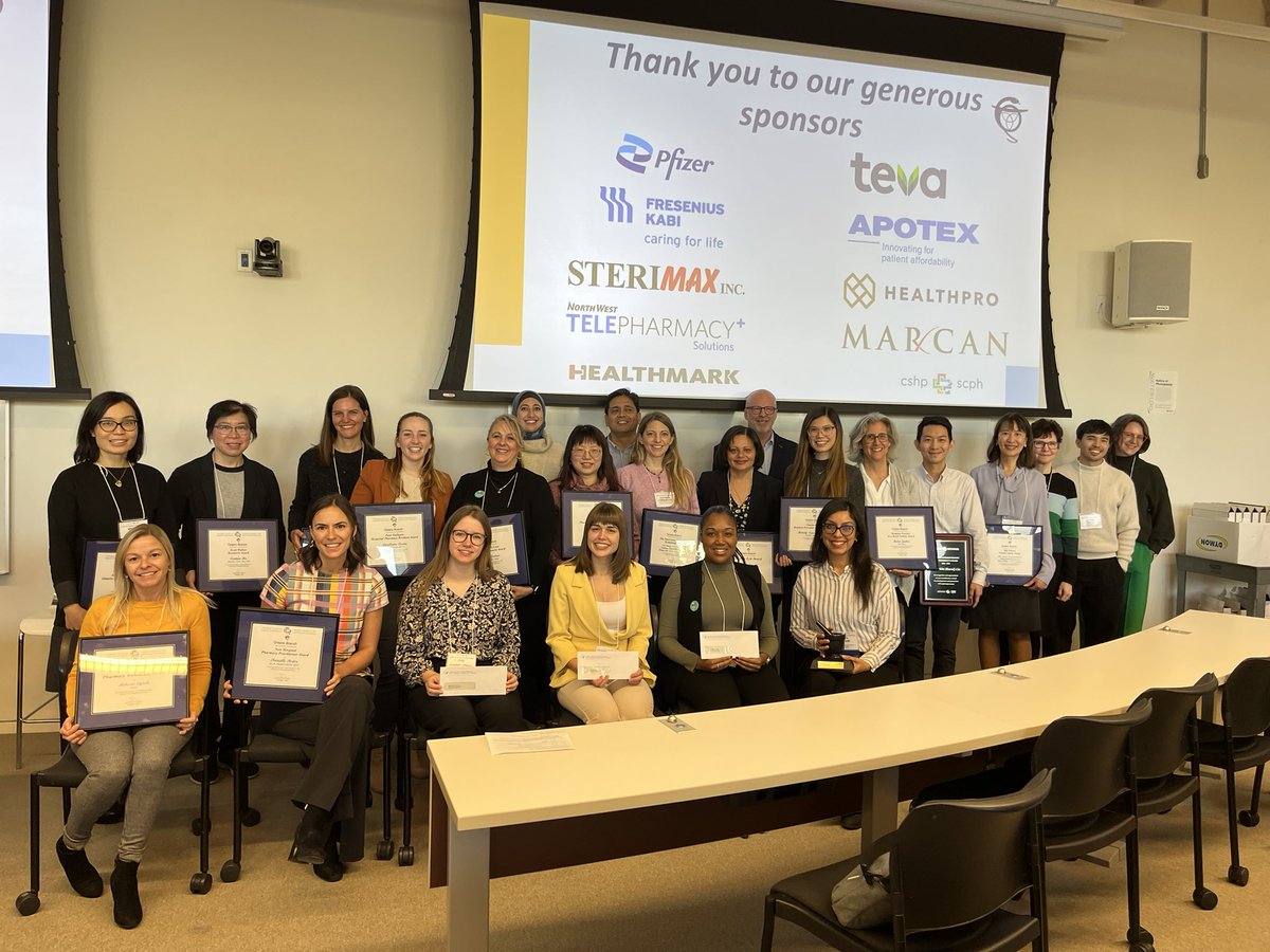 CSHP_OB's tweet photo. Congratulations to our award winners, and thank you to the Awards Committee and the sponsors for a wonderful Awards Ceremony! 🏆

#CSHPOBConf23 https://t.co/org9KEIg7o