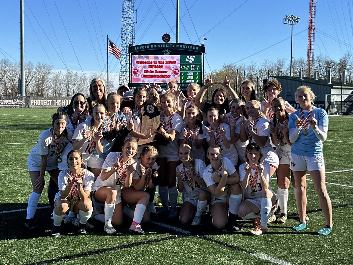 Girls Soccer did a thing! STATE CHAMPIONS!