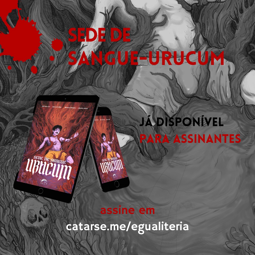 A nova edição da Revista Égua Literária já está disponível para os assinantes da campanha de financiamento do Catarse 🦇

Em "Sangue de Sangue-Urucum", reunimos textos sobre vampiros no Norte, entrevistas sobre o gótico e muito mais!!🩸

Assine em:
catarse.me/egualiteraria 🦇