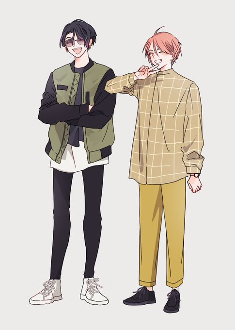 「plaid shirt shoes」 illustration images(Latest)