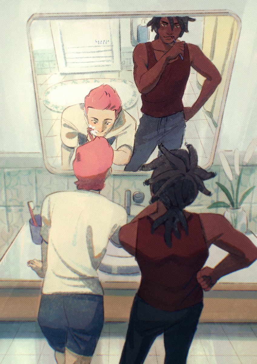 Leave that toothbrush at my place 🪥

#MyArt #Gumlee #FionnaandCake #AdventureTime