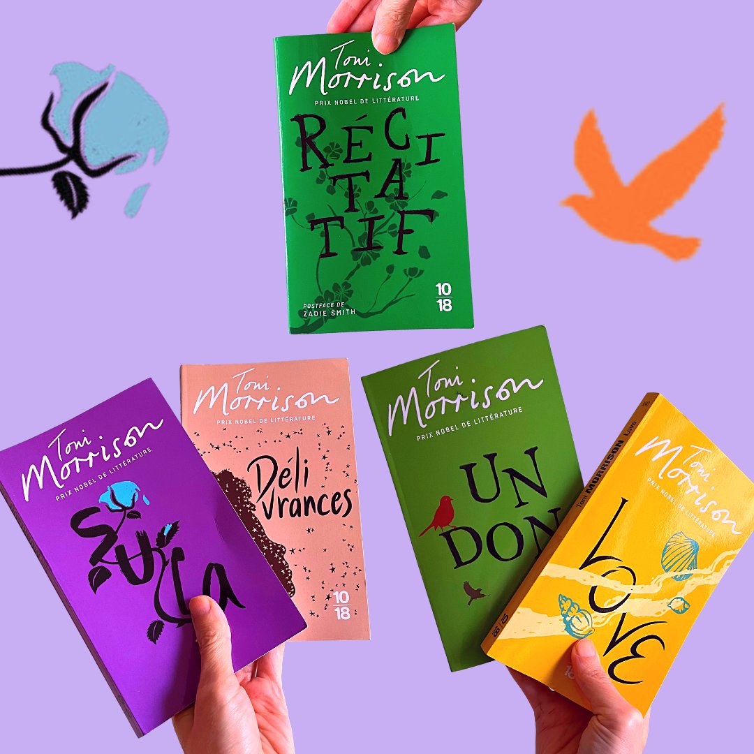 Editions1018's tweet photo. #Concours

On vous fait gagner les romans de Toni Morrison avec leurs belles nouvelles couvertures + une affiche &amp; un carnet !

Pour participer, il suffit de :
👉 suivre @editions1018 + RT

Fin du concours 28/11 https://t.co/oZGcN1Psab