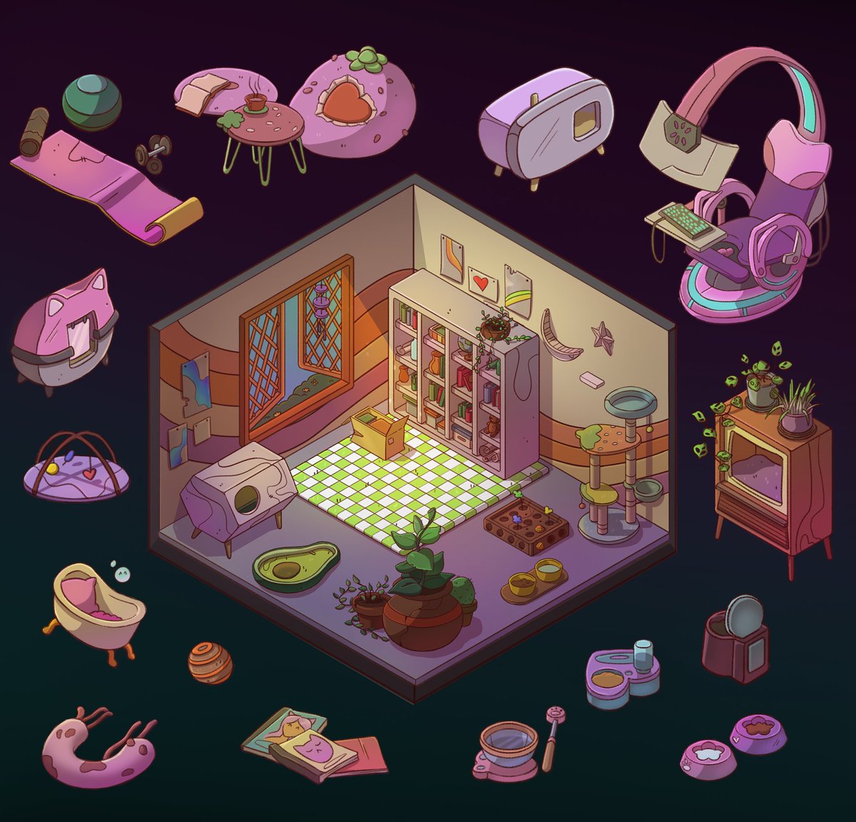 Algaliar23's tweet image. New project on Artstation, feel free to check the link, there is A LOT of cool stuff there (and even some animation).
artstation.com/artwork/49VaoY
#ArtistOnTwitter #HumanArt #Isometry