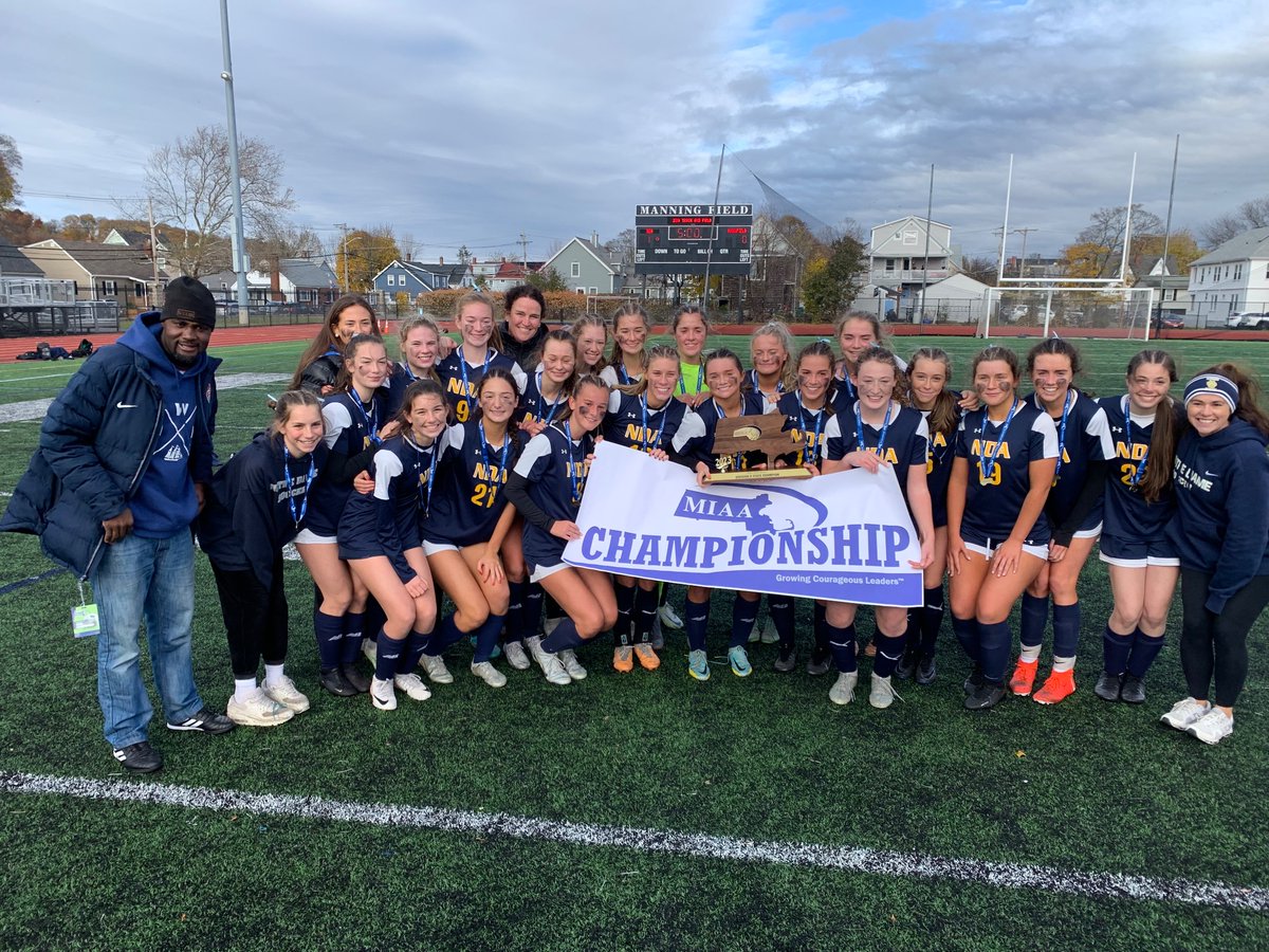 ⚽️🏆 Congratulations to the Division 2 girls soccer state champion … Notre Dame Academy of Hingham. @ndaathletics