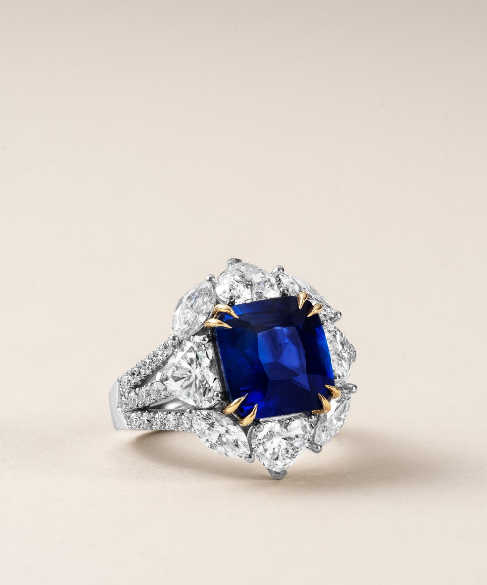 Admiring this beautiful ring surrounded in marquise and heart shaped diamonds, available exclusively at our boutique within The Peninsula London.

#DMRJewellery #LuxuryJewellery #DMRHighJewellery