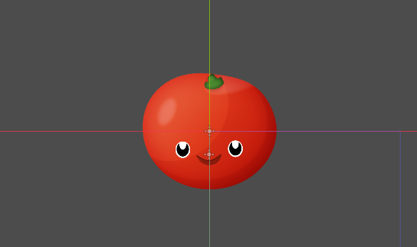 GamedevLlama's tweet image. jup. It&apos;s happening.

A tomato.

Why am I so damn slow??
#slothdev