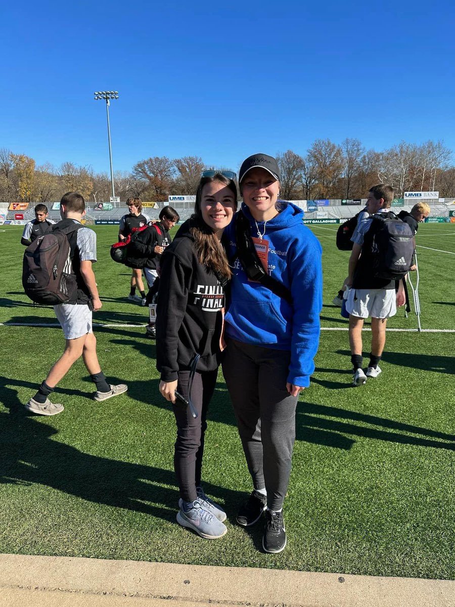 We love a good rivalry! Our ATs Katy and Kate were out covering Duchesne High School and Bishop DuBourg High School at Soccer State Championships. Congrats to Duschesne on the win! #ssmhealthsportsmedicine