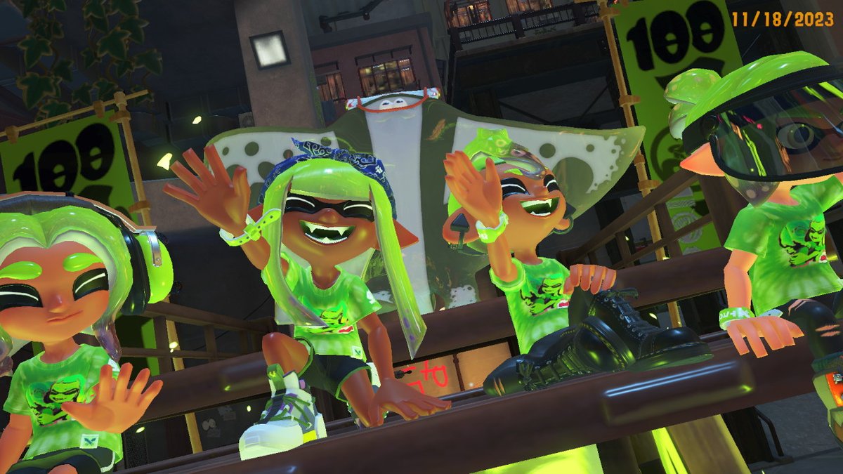 yigakorok's tweet photo. first ever 100x! #Splatoon3 #NintendoSwitch https://t.co/Hk7d2o3YPc