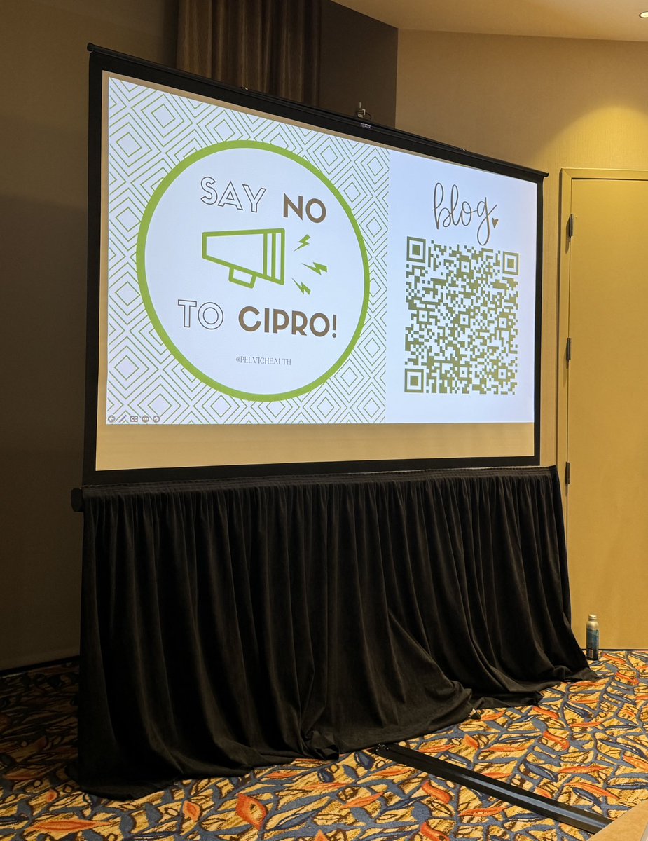 Thanks to <a href="/jandra_mueller/">Jandra Mueller</a> for sharing her tips and tricks for pelvic floor examination during <a href="/SMSNA_ORG/">SMSNA</a> APP Hands on Training Session … This slide made the microbiologist in me SMILE 🧫 Antibiotics are often NOT the answer 👩🏻‍⚕️🚫💊