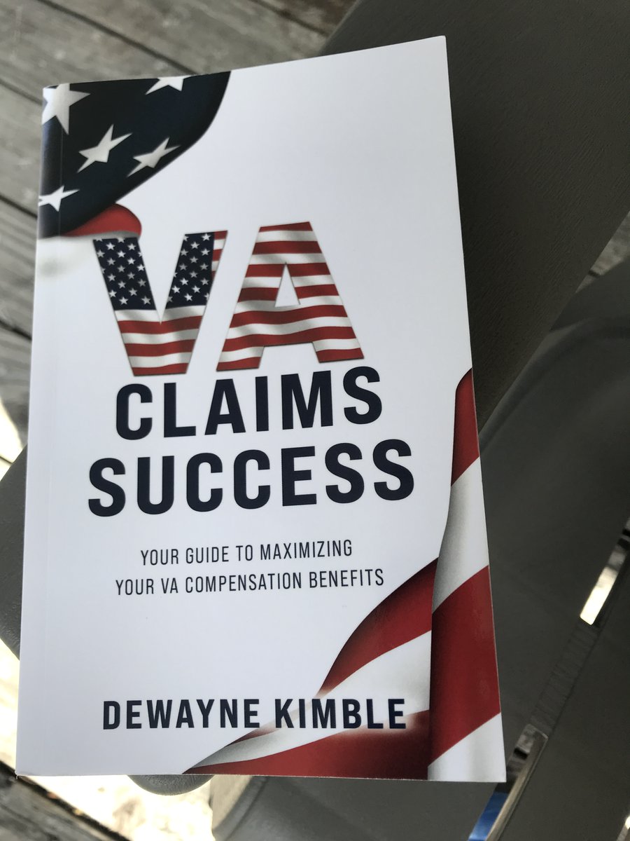 TampaWINNER's tweet photo. I just finished #reading “VA Claims Success” What a terrific #book by (Author) Dewayne Kimble @kmd89con Referral NOV 4, 2023 Annual Veterans Entrepreneurship Training Symposium @HCCFL @InLabatHCC #hccveterans #inlabathcc #HCCFL #HillsboroughFL #Tampa https://t.co/aNUOOZDgsF